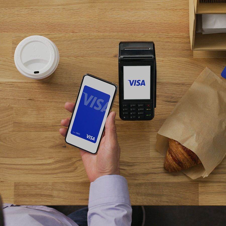 Pay with Visa on mobile