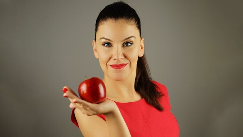 Smiling woman